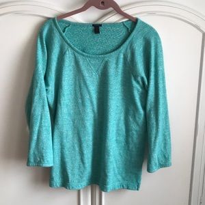 Turquoise Jcrew Sweater